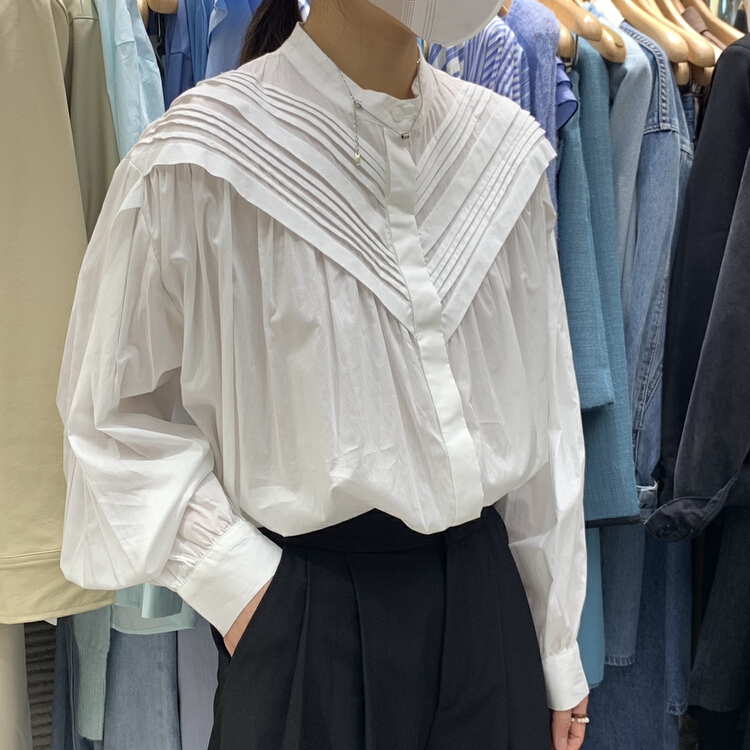 New year in early spring! [on line] simple, loose and versatile shirt 6159# lwy
