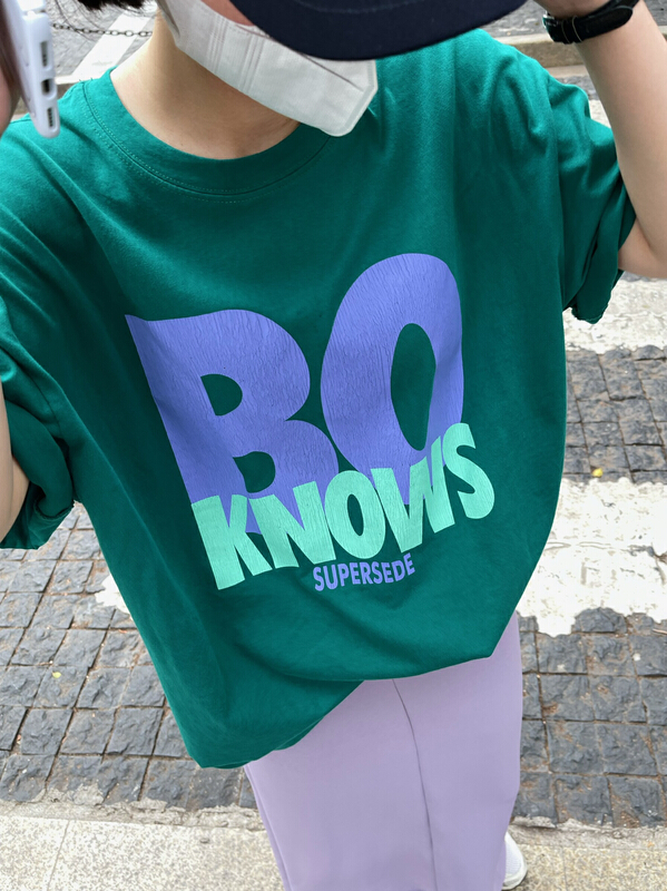 New in early summer! [trust me] letter printed round neck short sleeve T-shirt 67780# ozq