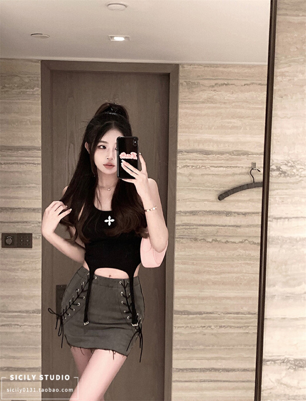 [DS +] Korean version of Joker casual skirt (skirt only) 3163# JJ