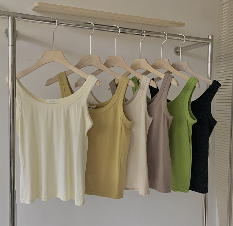 Early spring! [suyar] Korean loose and versatile breathable suspender vest 9908# HBx