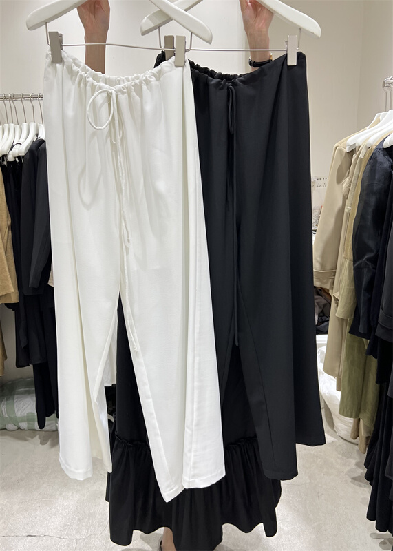goods in stock! New in early summer! [especial] drawstring simple and comfortable casual pants 11079# XYJ