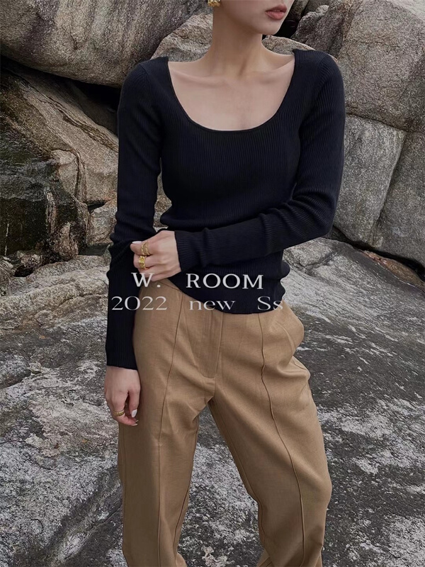 New year in early spring! [w.room] crew neck simple versatile T-shirt 9260# zxl