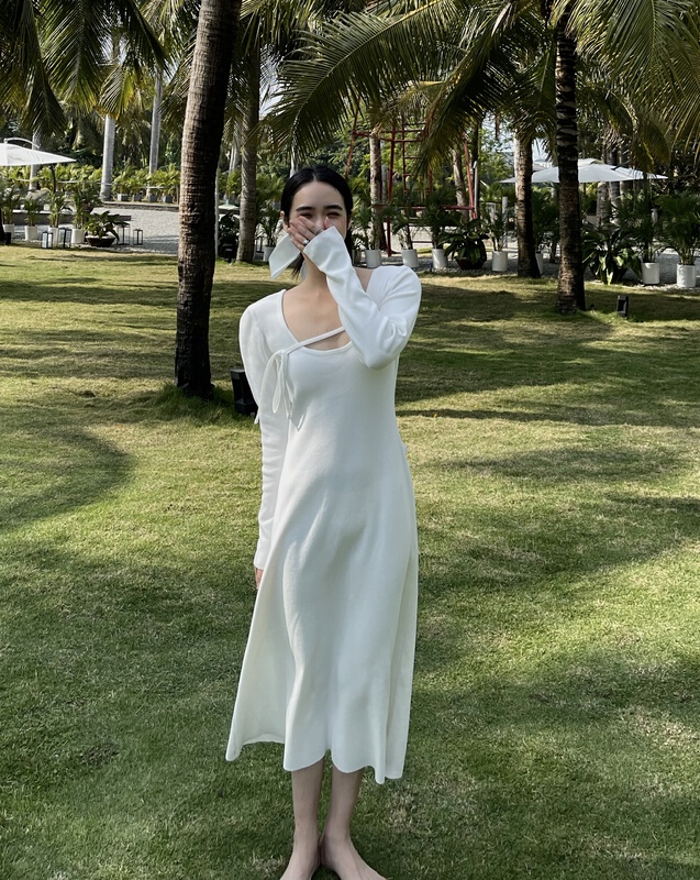 New year in early spring! [Vivian] fashion slim and long women's French style dress 80006# zxx