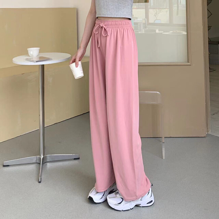 [M +] copper ammonia cold straight casual pants m5793# CLS