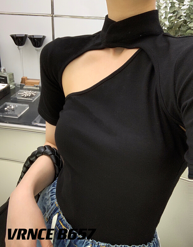 New in early summer! [Vince] premium brand minimalist blouse + short shawl set 5167# XYJ