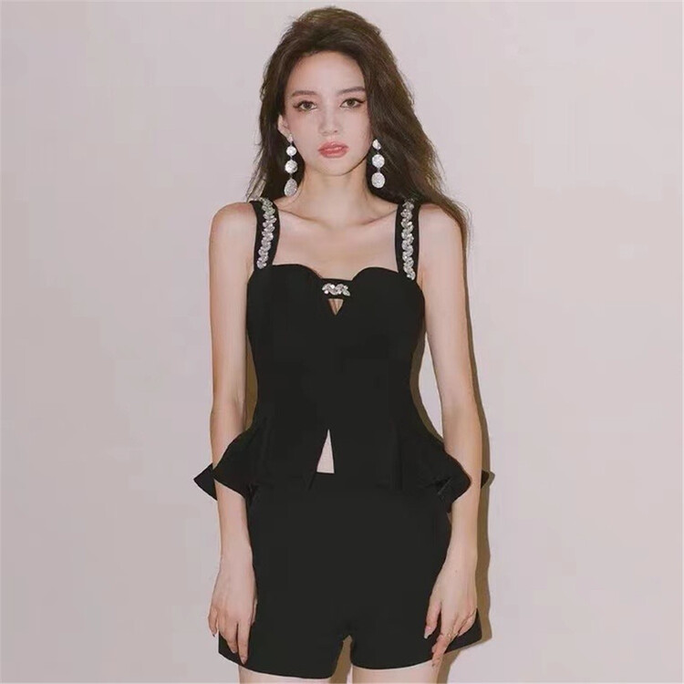 [d.ina] spice girl short comfortable vest / suspender 192# JJ