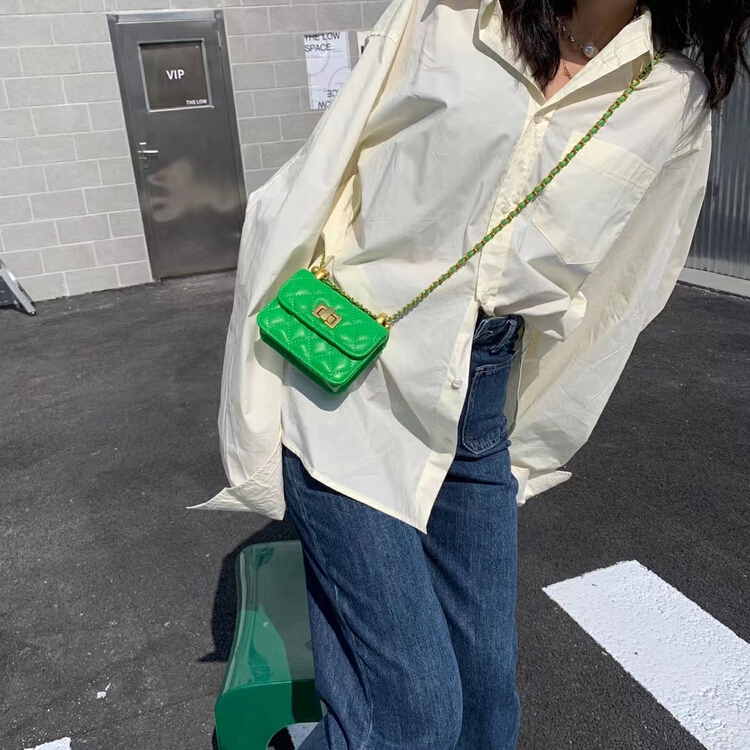 [9:00pm] Korean version xiaoxiangfeng chain messenger bag 8018-1# LSL