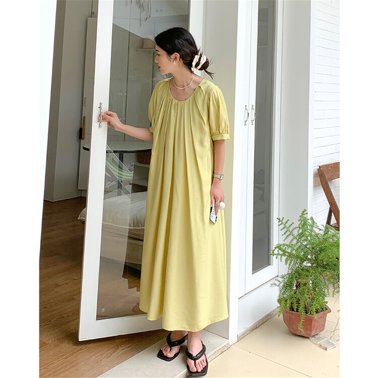 [m.five & seehol] Korean style, simple, fashionable and thin dress 9591# CLS