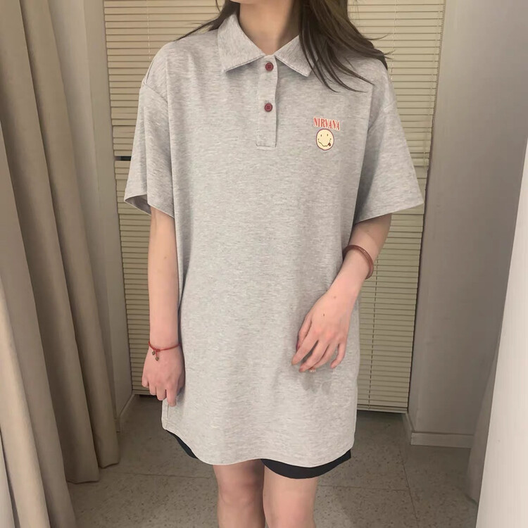 [Naikan Nik] casual loose comfortable short sleeve T-shirt 9585# lwy