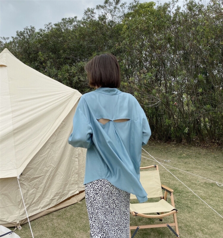 [Lumi] loose, simple and versatile sunscreen shirt l2903# ll