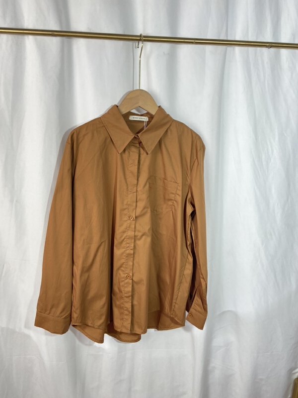 New in early summer! [Yi show shop] simple, small and slim shirt 1095# Cl