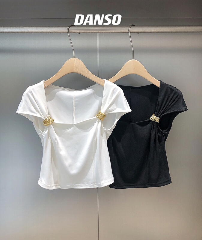 [DS] high elastic, simple and versatile little women's shirt 57006# XYJ