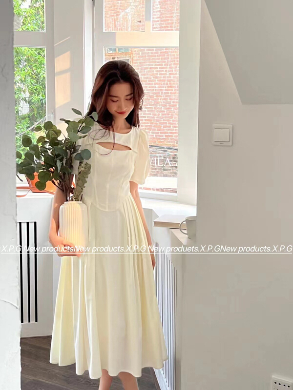 [x.p.g] Korean style fashion dress 21018# hjy