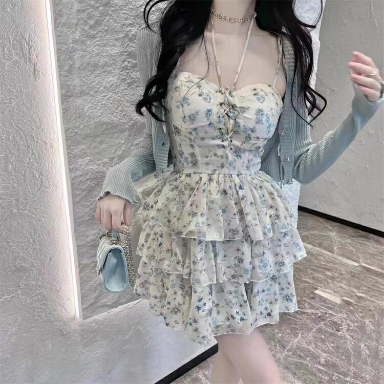 New in early summer! [little woman] fashionable and versatile single breasted knitted sunscreen shirt 001# PCZ