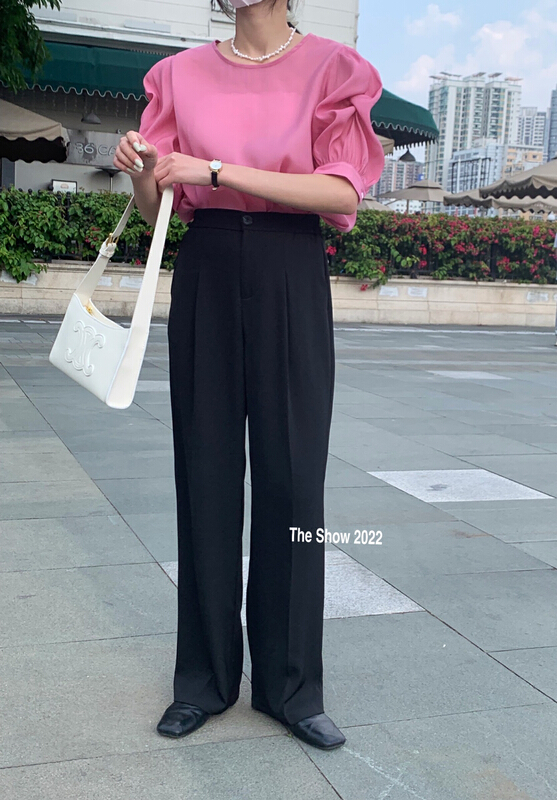 Big pop new fabric! New in early summer! [the show] Korean versatile slim comfortable casual pants 60139-3# CLS