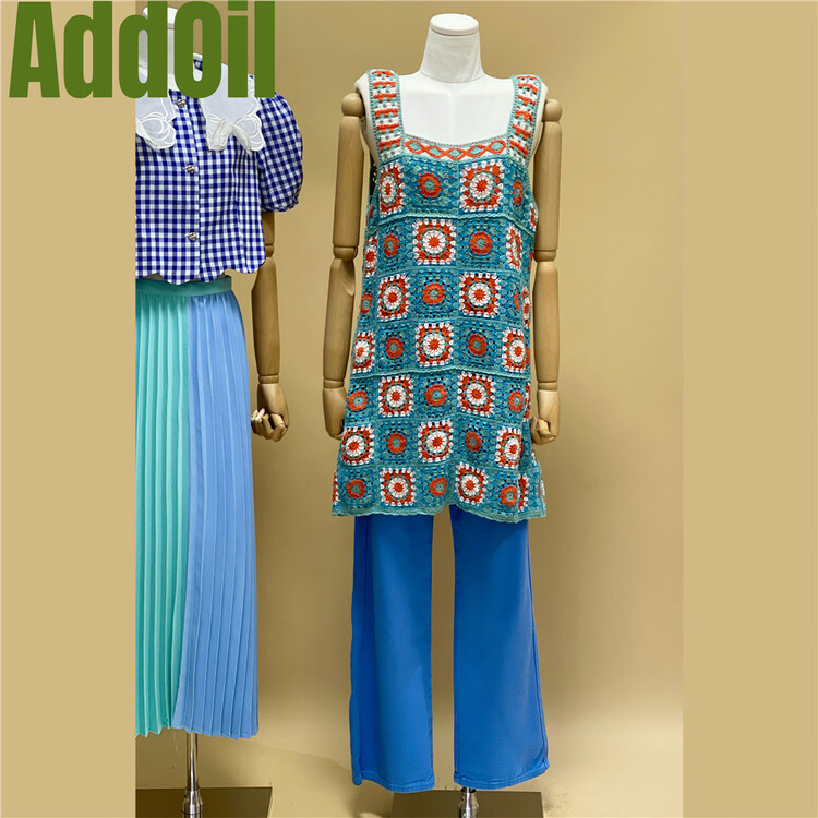 [addoil] woven fashion suspender dress 942# zxl