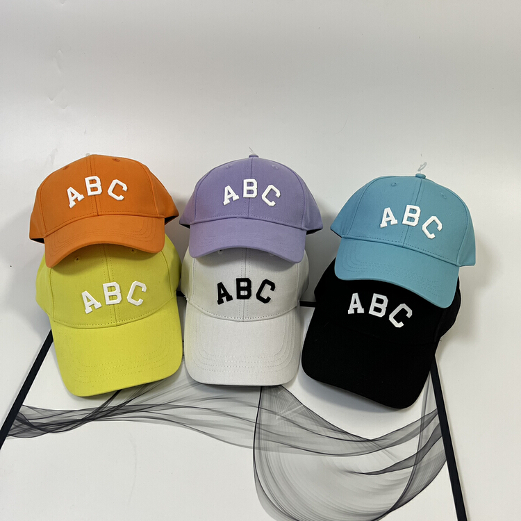 [aestheticism hat industry] letter baseball Korean hat 3012# LSL