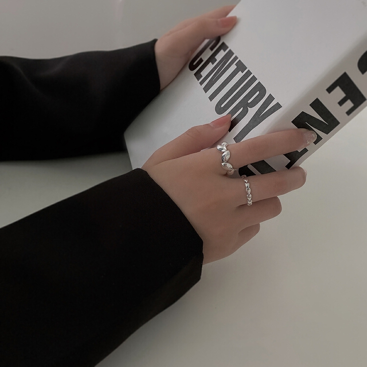 [inside] Korean retro simple personalized ring j0255# zxl