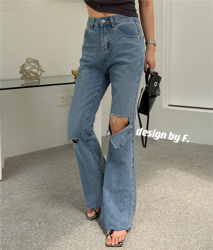 【F】 Korean style slim jeans 5011# zxx