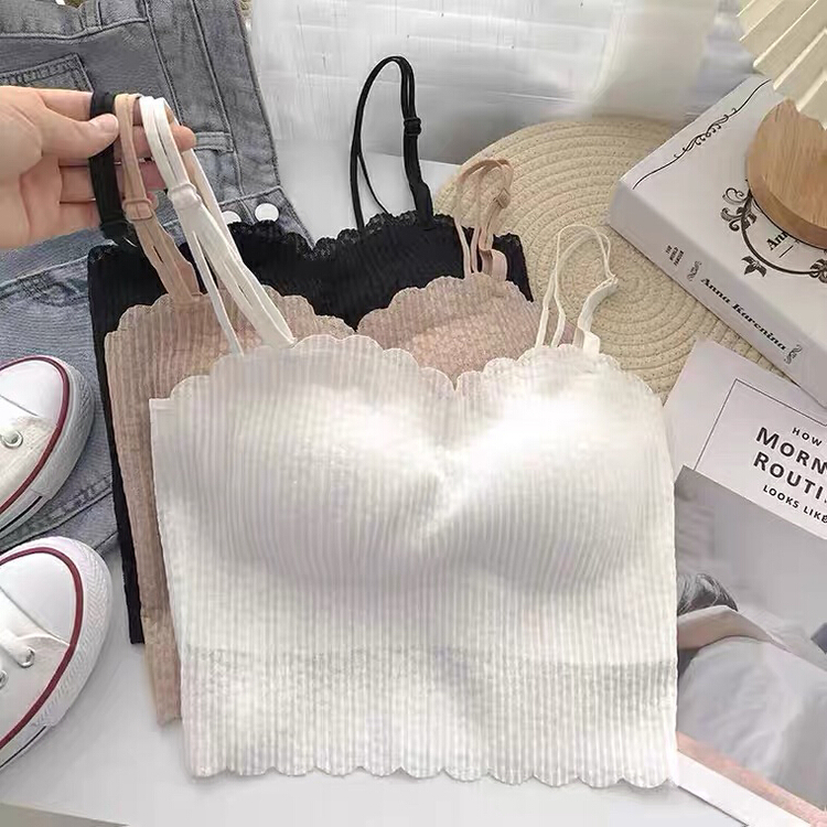 [KD] design lace tailoring design sense of minority adjustable suspender back underwear 195# hjy
