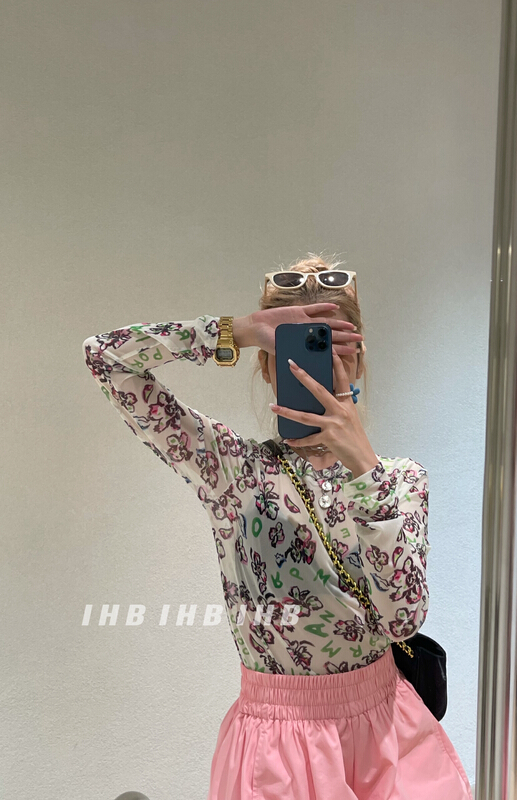 New in early summer! [I style] Decor mesh long sleeve sunscreen shirt 8245# ozq