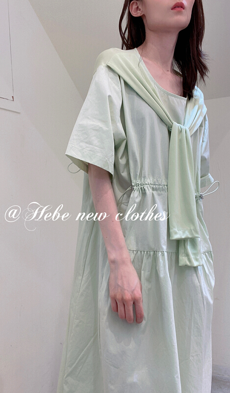 [Hebe] stitching fashion versatile dress 9095# XYJ