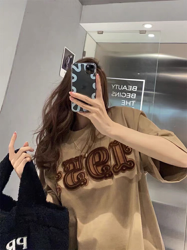 New year in early spring! [tagkita] Korean digital Pullover short sleeve T-shirt 2124# ozq