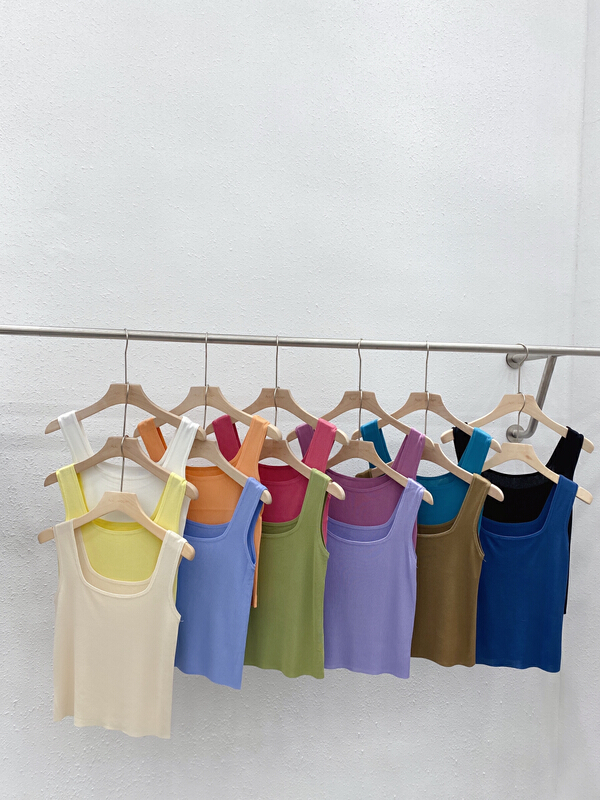 New year in early spring! [huole] Korean version elastic slim sling thin vest (excluding matching) 212# WTT