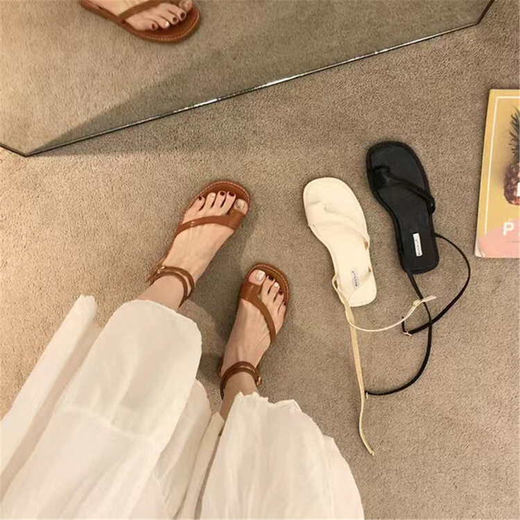 [DS. Gift] design sense retro fashion low flat heel shoes 5285# LSL