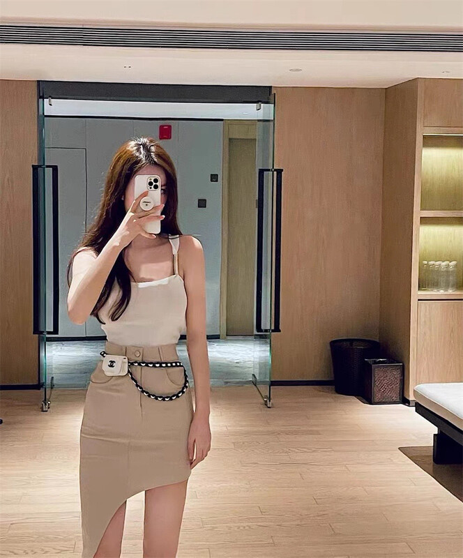 New in early summer! [xiaocaimiao] Korean fashion irregular design skirt 8275# lwy