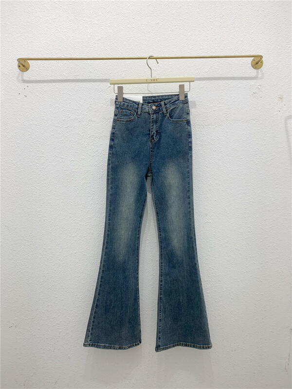 [u.she] Korean speaker skinny jeans 39268# cqw