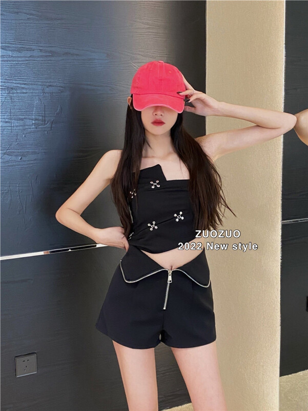 New in early summer! [Zuo Zuo] high waist slim casual shorts 3382# ozq