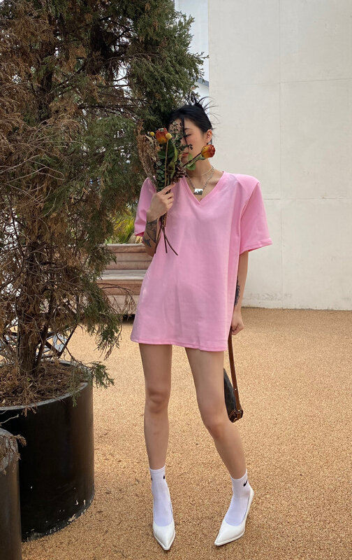 New year in early spring! [ajroom] net comfortable Korean Short Sleeve T-shirt 3314# LSL