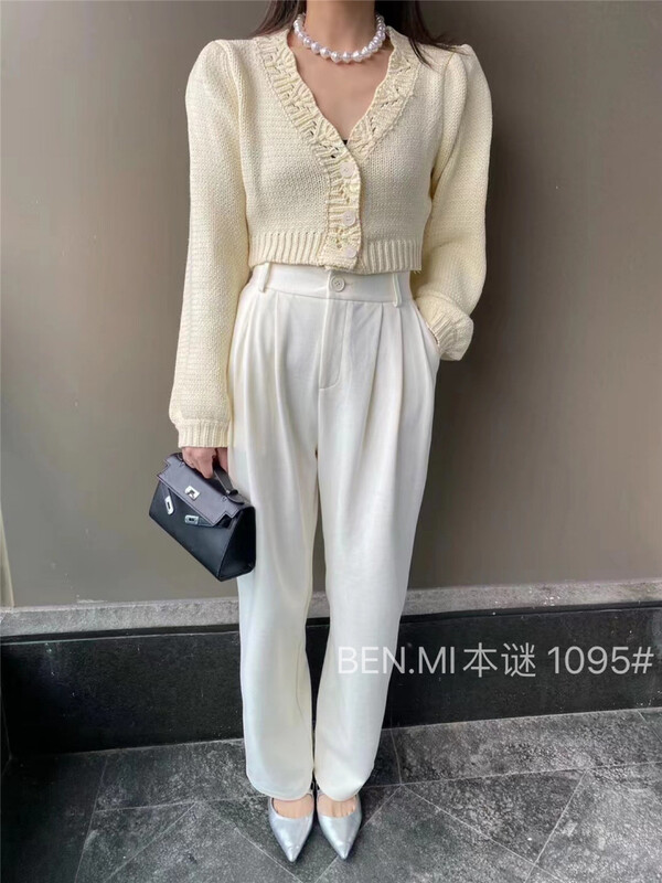 [Ben. Mi mystery] Korean style versatile pants ys1-1095# ll