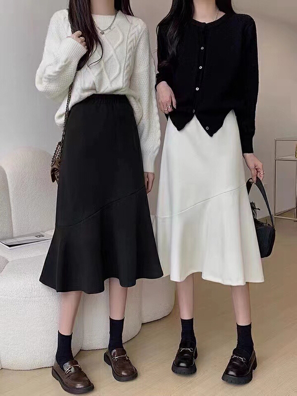 [Tongtong] versatile fashion A-line skirt 0911# hjy