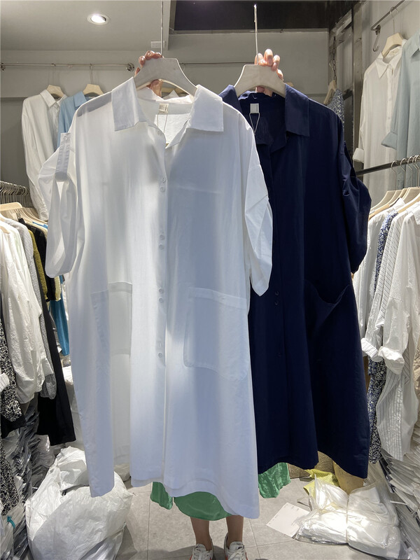 goods in stock! 【50】 Fashion loose comfortable versatile shirt 6010# L