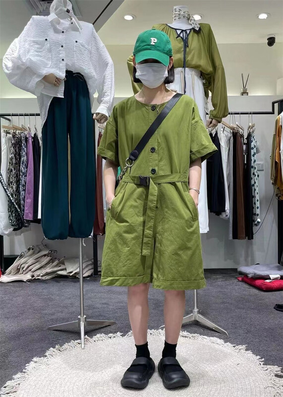 [original by hnhl] loose and comfortable Korean Jumpsuit 0052# L