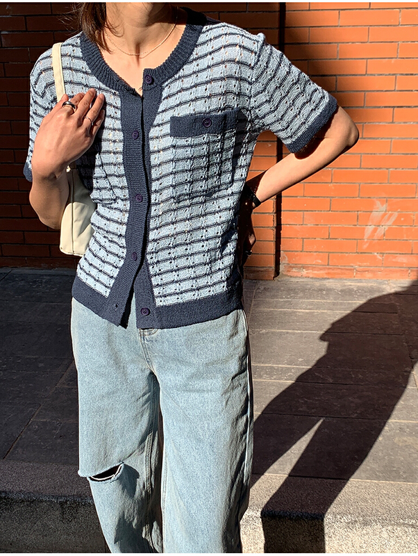 New year in early spring! [the mind] contrast fashion versatile T-shirt 71013# XYJ