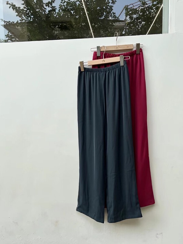 [wroom] elastic waist loose casual pants 1231# zxl