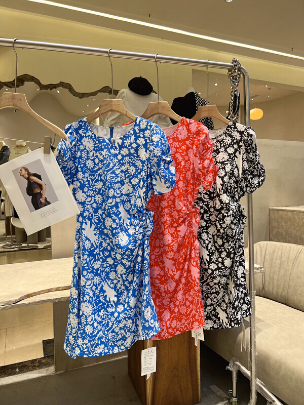 [o.shazidian] floral fashion dress 1398# CSX