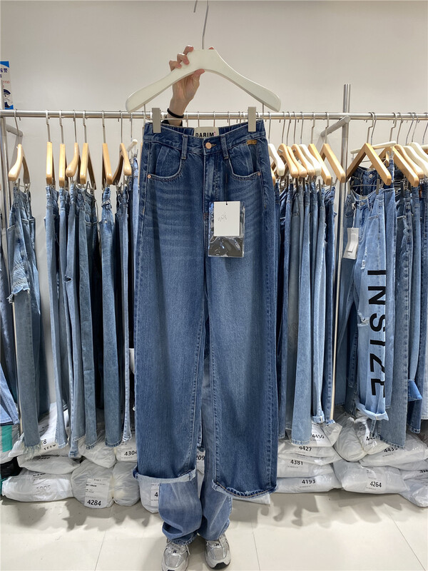 New in early summer! [by flow] fashion SLIM STRAIGHT JEANS w378# LSW