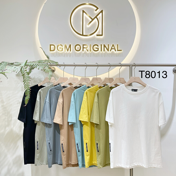 【DGM】 簡約寬鬆舒適短袖T恤  T8013#  ZZL