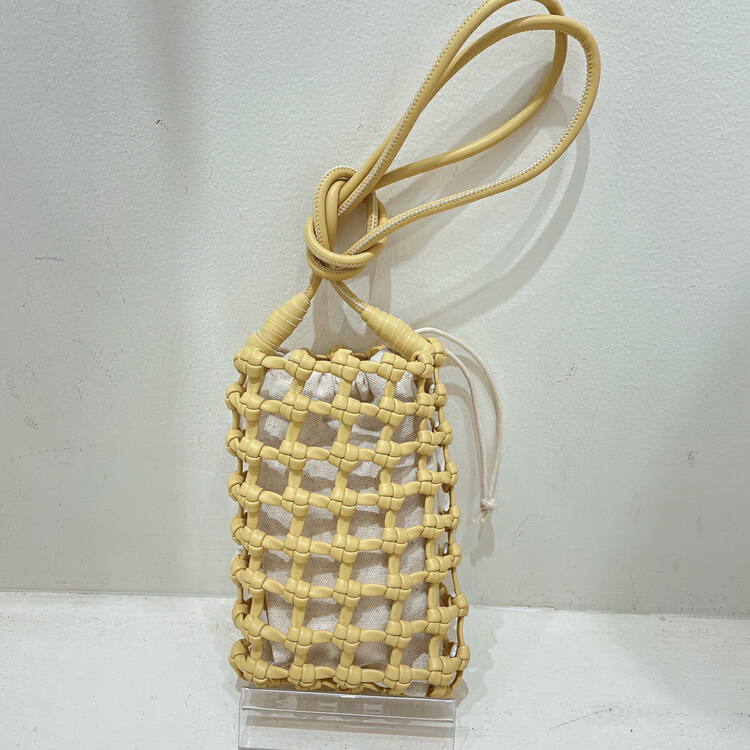 [Mi he] Korean woven high sense messenger bag 5570# lwy