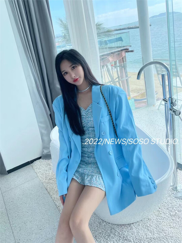New year in early spring! [so] Korean version of simple and comfortable loose fitting suit (suit only) 1275# PCZ