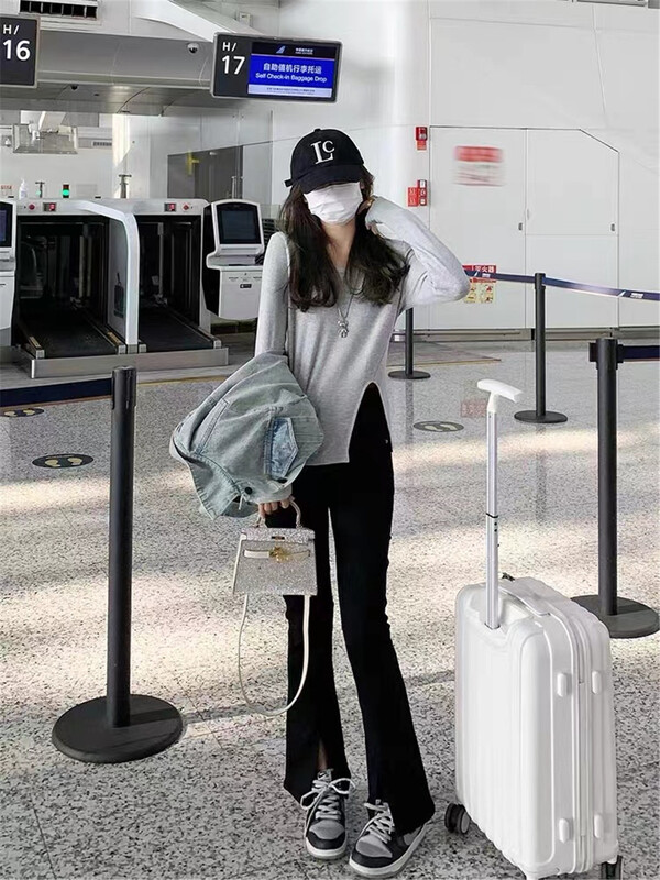 [suxinlan] high waist, thin and versatile, small jeans 61123# LSL