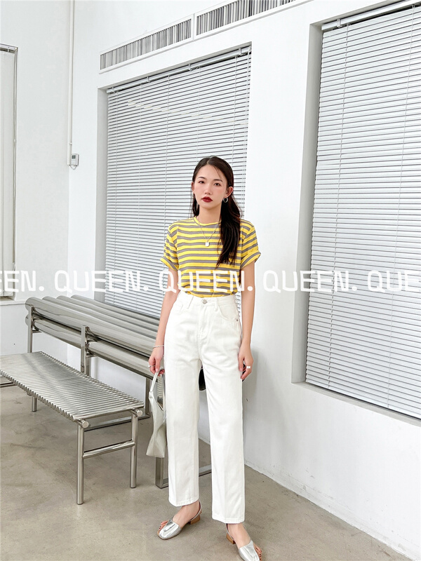 New year in early spring! [queen1] straight versatile baggy jeans 531# XYJ