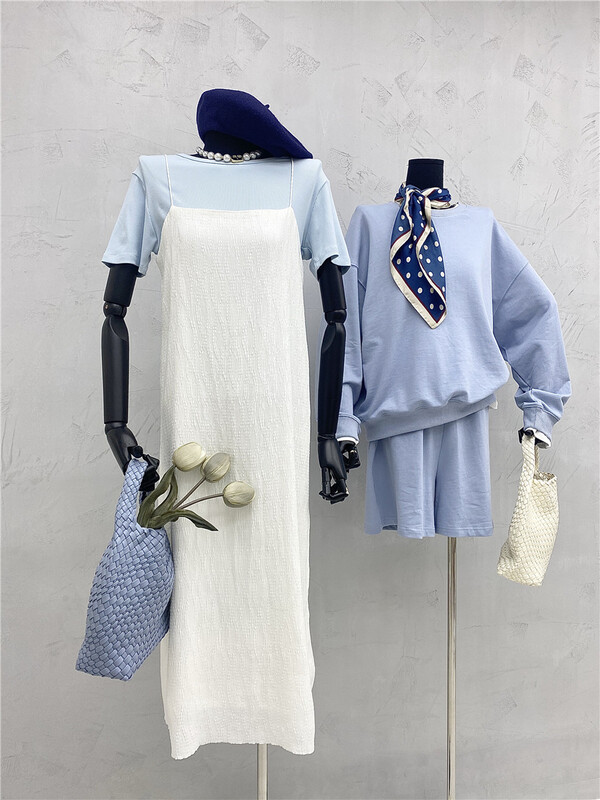 Cxdhh / new in early spring! [strict selection - planting grass and trees] Korean version of versatile net color suspender dress xc7-52305# zxx