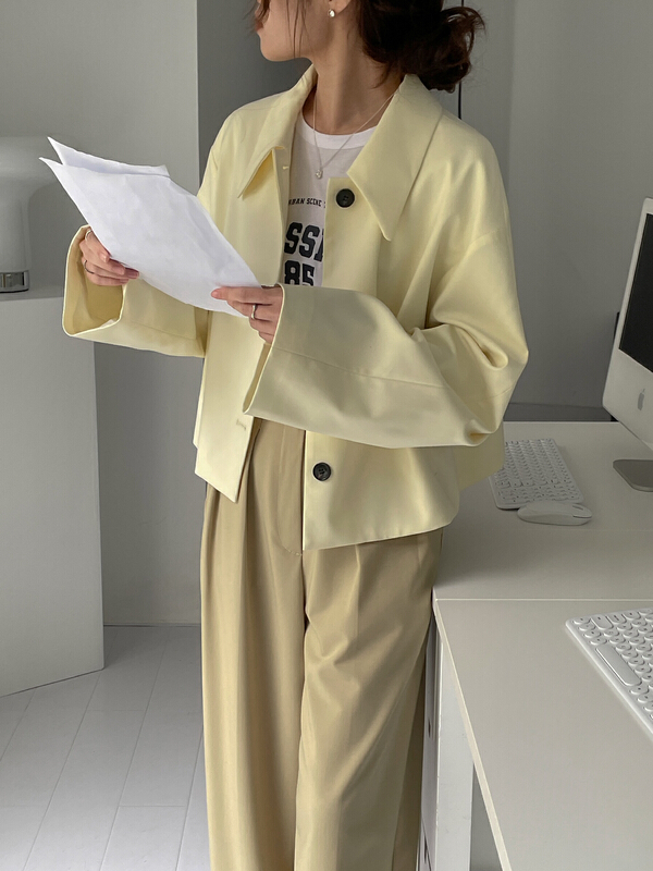 New year in early spring! [Hello September] versatile fashion jacket v12199# CLS