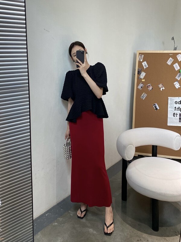 [modern 197] wide leg comfortable Korean skirt 0039# zyh