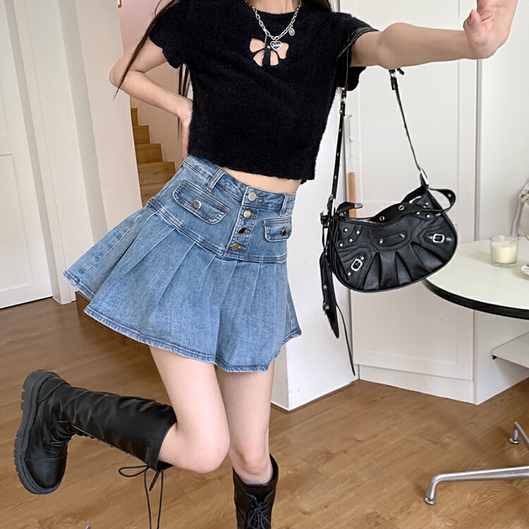 [four seasons] Korean fashion age reducing skirt 8873# LSL
